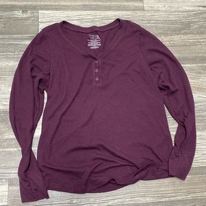henley pj shirt